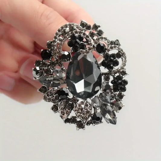 Bohemian Crystal Luxury Classic Rhinestone Brooch All Match B0-4-152