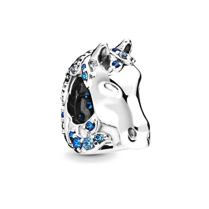 Exquisite 925 Silver Animal Bead Collection Featuring Fish Dog Duck and Pig Pendants for European DIY Bracelets
