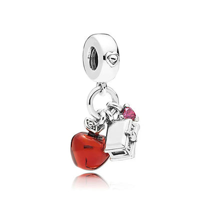 New 925 Silver Butterfly Bead Dinosaur Pendant for European Bracelets Exquisite DIY Jewelry