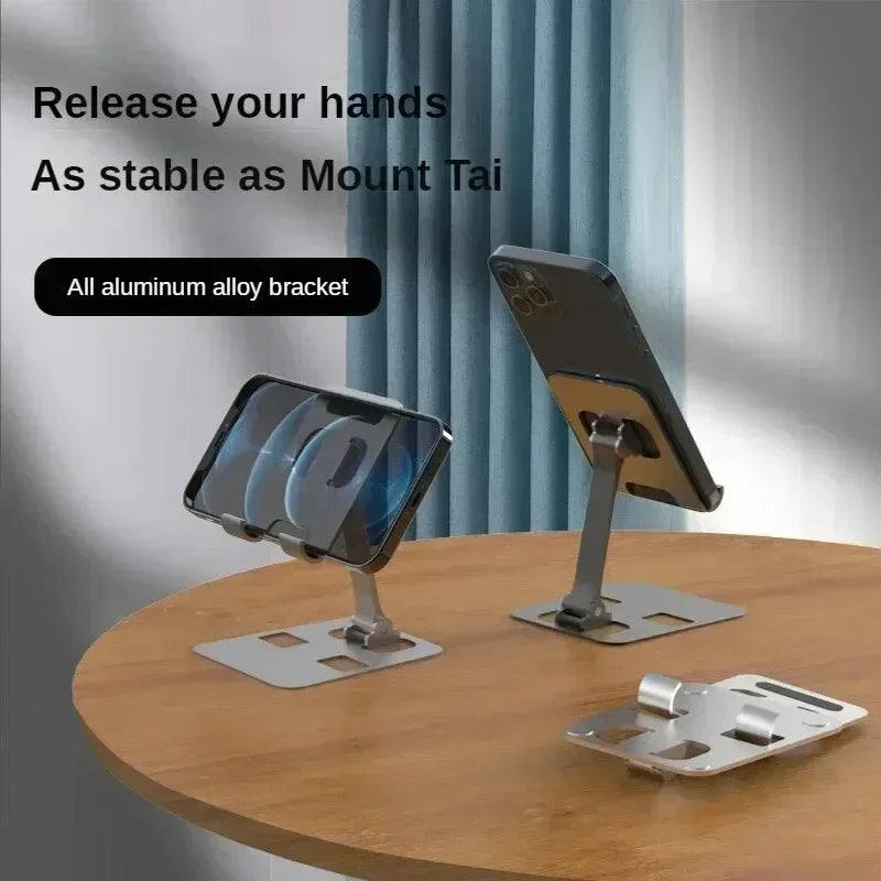 Universal Aluminum Tablet Holder Adjustable Foldable Stand