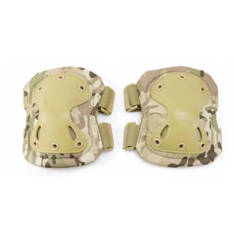 Outdoor Tactical Protective Gear Set Of 4 Knee And Elbow Pads Light Elbow pads