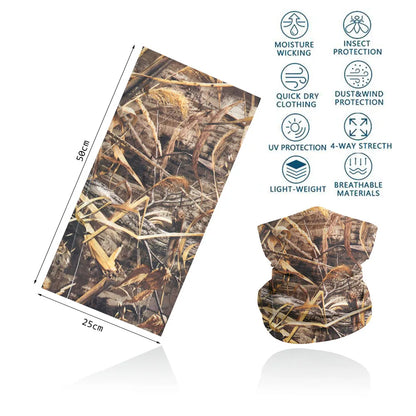 Camo Hunting Tactical Magic Bandana Camouflage Neck Gaiter CM177 25X50cm CHINA