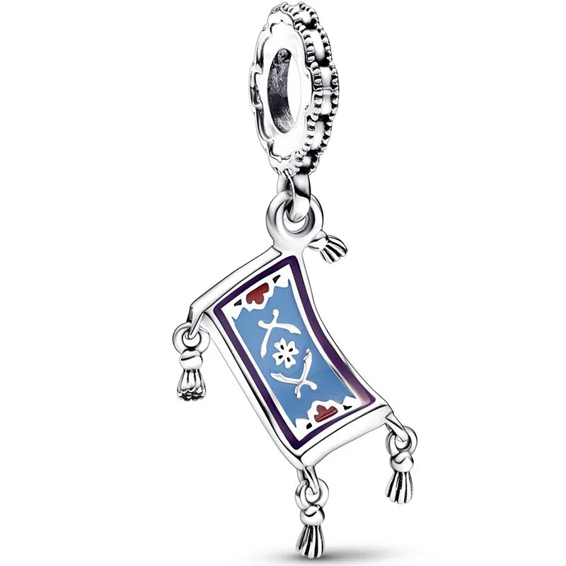 Disney Mickey and Minnie Ice and Snow Princess Charm Pendant for DIY Jewelry DL-037