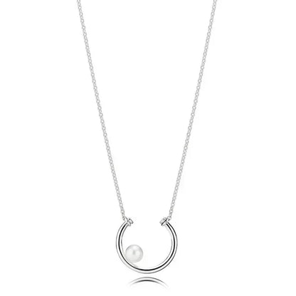 Elegant 925 Sterling Silver Heart Pendant Necklace for Women - Perfect Valentine's Day Jewelry Gift