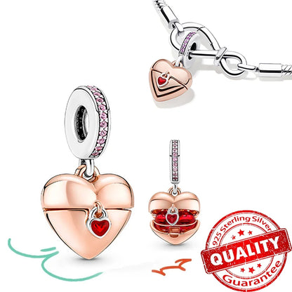 925 Sterling Silver Christmas Snowman Snowflakes and Hot Air Balloon Charms for DIY Bracelets and Necklaces Women Gift