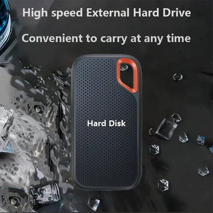 Ultra Fast 1TB Portable SSD External Hard Drive 4TB High Capacity Solid State Drive for Laptops PCs Phones and Mac