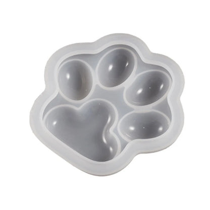 3D Cat Paw Silicone Mold for DIY Epoxy Resin Jewelry Storage Box