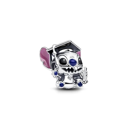 Disney Captain America 925 Sterling Silver Charm Bead