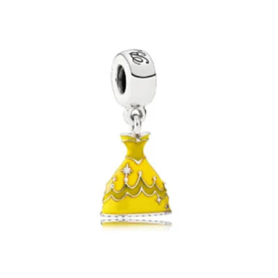 Exquisite 925 Silver Leaf Beads with Honey and Durian Pendant for European Original Bracelets DIY Jewelry