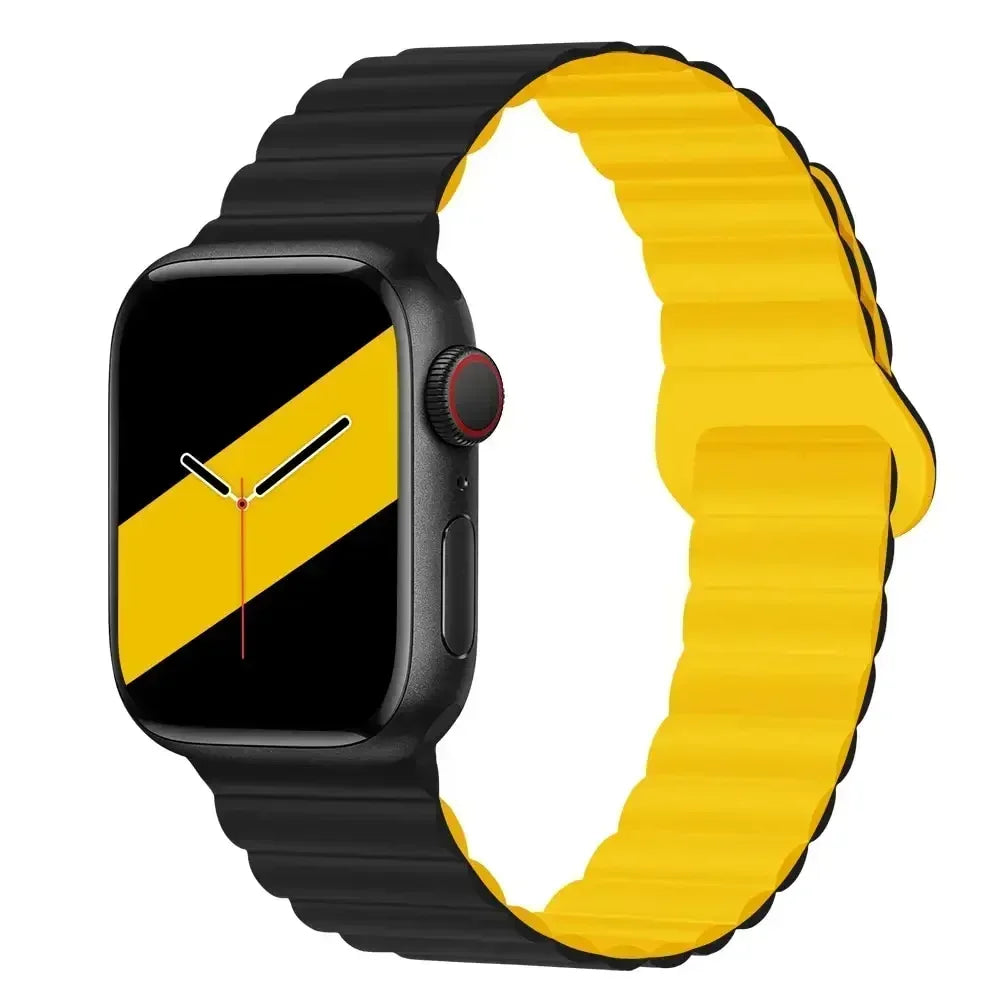 New 2025 Liquid Silicone Magnetic Band For Apple Watch