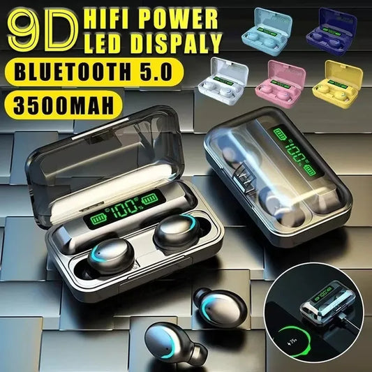 F9-37 Wireless Bluetooth Earphone Headphones Sports Headset