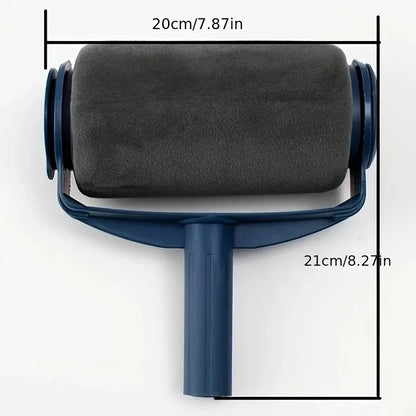 Latex Paint Wall Brush Self Priming Large Drum Roller Tool for Effortless Room Painting