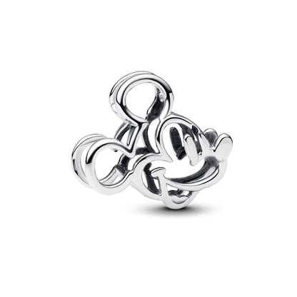 Exquisite 925 Silver Elephant Beads and Mouse Pendant for European Original Bracelet DIY Jewelry