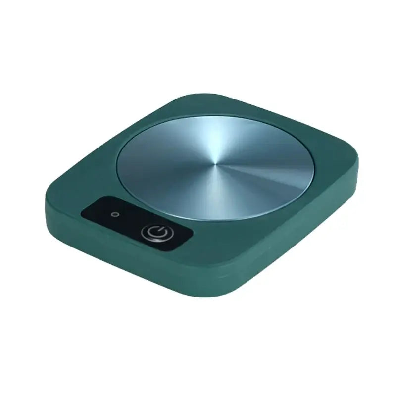 Coffee Mug Heating Pad Cup Warmer USB Electric Mat Set Green ( No Cup )