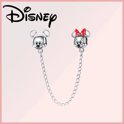 Disney 925 Sterling Silver Stitch Minnie Winnie Dangle