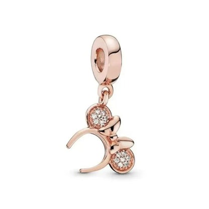 Exquisite 925 Silver Elephant Dog Bead Fish Pig Pendant for DIY European Bracelet Jewelry