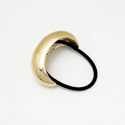 Trendy Geometric Double-Layer Metal Hair Bands for Women