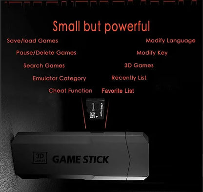 2024 GD10 X2 Pro 4K HD Portable TV Game Console With Dual Rechargeable Wireless Controllers 64GB 128GB 256GB 58,000 Games