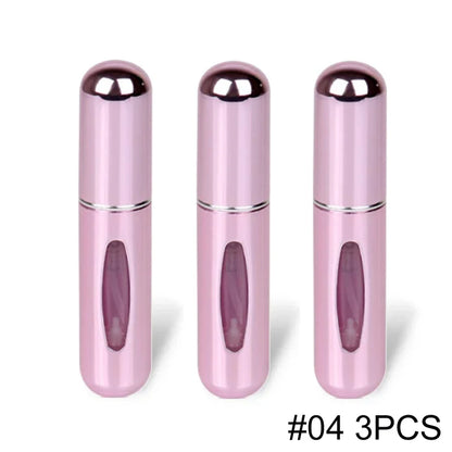 Mini Perfume Atomizer 5ml Refillable Travel Spray Bottle Portable Cosmetic Dispenser