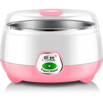 1L Electric Mini Yogurt Maker Automatic Multifunctional 220V Household Rice Wine Maker DIY Yogurt And Natto Fermenting Machine