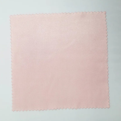Zavorohin Soft Microfiber Suede Cleaning Cloths for Glasses and Jewelry, 100 Pack, Custom Logo Options