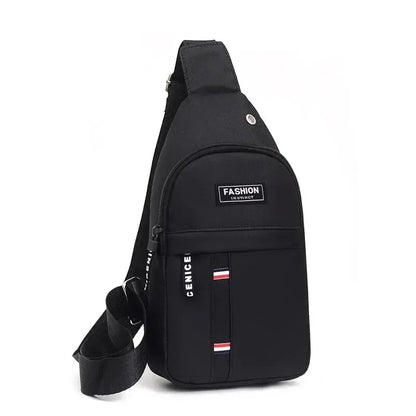 Men's Waterproof Fanny Pack with Adjustable Strap for Travel black