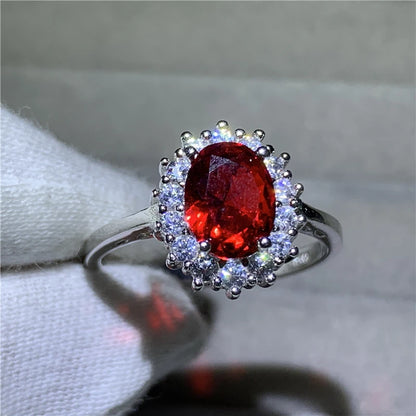 Fashion Moissanite Anniversary Ring in 925 Sterling Silver for Women and Men Elegant Engagement Wedding Band Party Jewelry