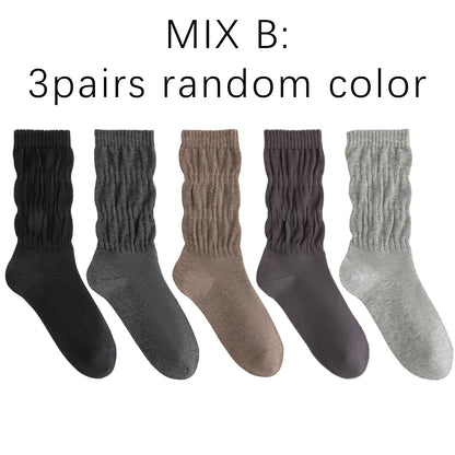 3 Pairs Antibacterial Breathable Seamless Socks Women