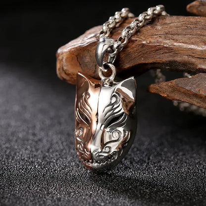 Handcrafted Skull Roman Helmet Pendant Necklace for Men