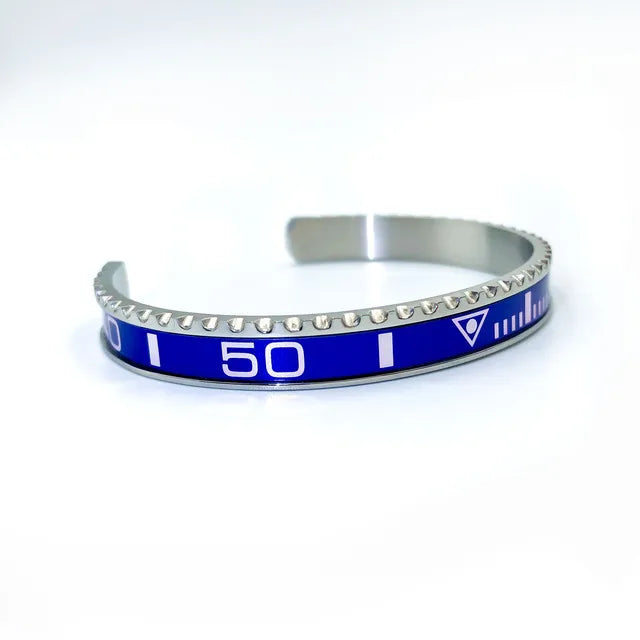 Stainless Steel Digital Display Unisex Water Ghost Bracelet