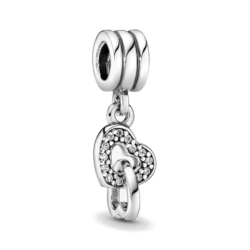 European Clip Safety Moon Star Family Tree Clover Beads for 925 Silver Bracelet Necklace Jewelry Accessories for Women