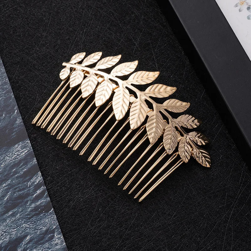 Butterfly Hair Combs - Gold Metal Hairpins for Women - Elegant Bride Accessories 6