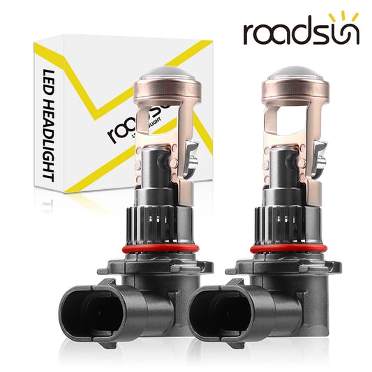 High-Performance Mini LED Projector Car Headlight Bulb 26000LM 6500K CSP Chips Compatible with H7 H11 H8 9005 9006 12V 24V Canbus