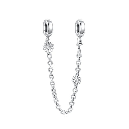 European Clip Safety Moon Star Family Tree Clover Beads for 925 Silver Bracelet Necklace Jewelry Accessories for Women