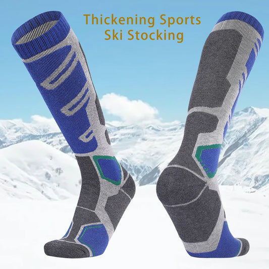 Breathable Thick Cushion Knee High Winter Ski Socks