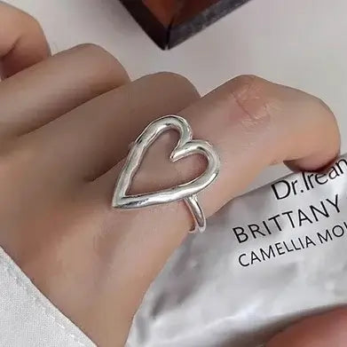 BF Club 925 Sterling Silver Rings for Women Simple Gold Star Fashion Jewelry Champagne resizable