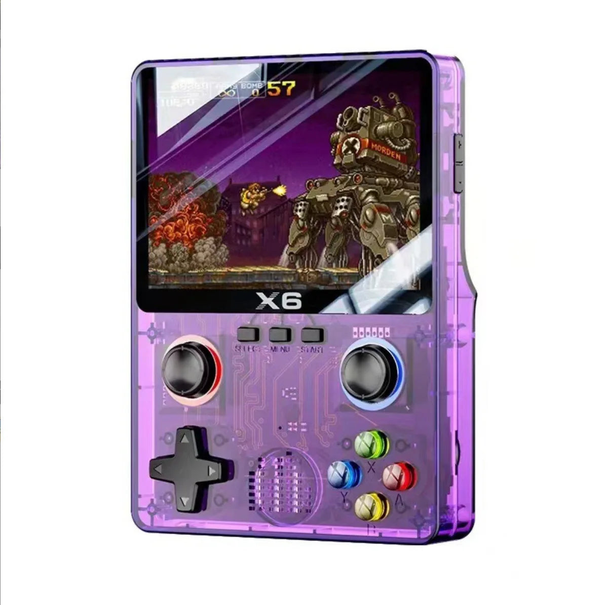 X6 Retro Handheld Game Console 3.5 Inch IPS Screen Portable Player With 10000 Classic Games 640x480 Kids Gift