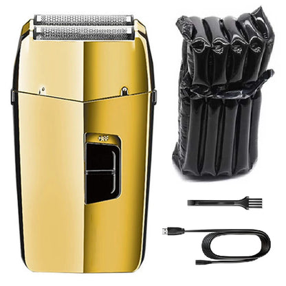 Washable Powerful Electric Shaver For Men With Stainless Steel Blades Wet And Dry Shaving Machine Rechargeable Bald Head And Beard Care