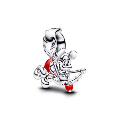 Exquisite 925 Silver Elephant Beads and Mouse Pendant for European Original Bracelet DIY Jewelry