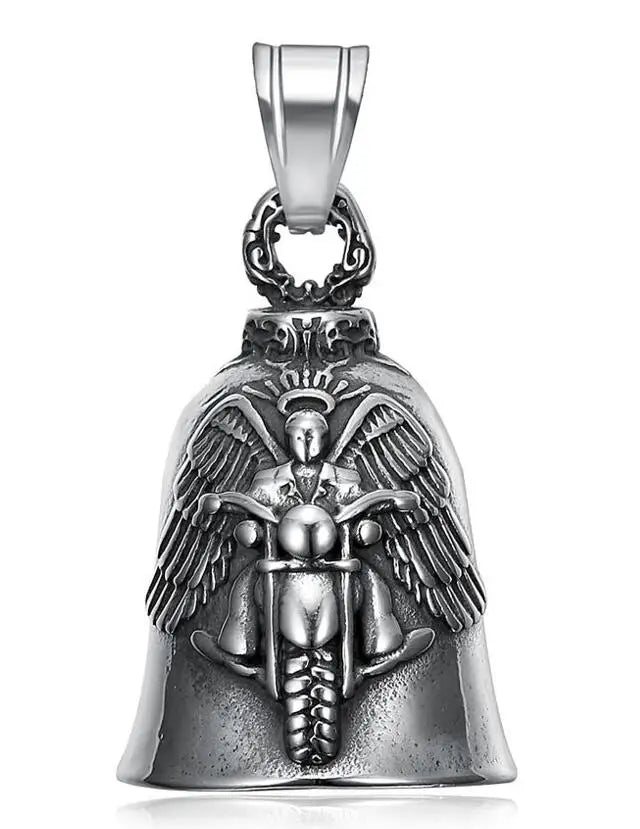Viking Warrior Helmet Pendant Stainless Steel Eagle Cross Jewelry