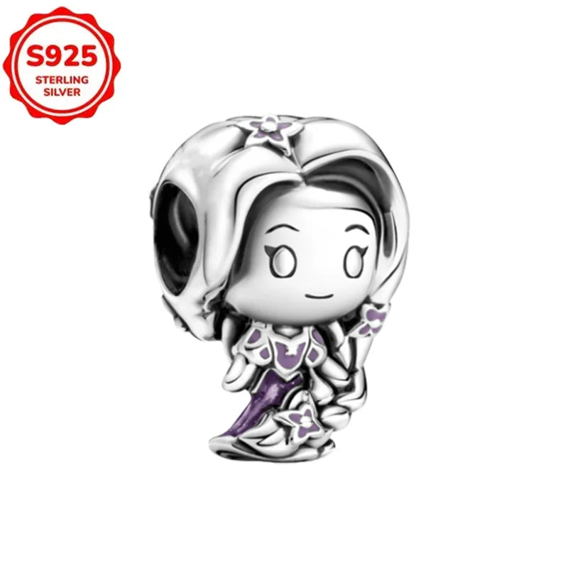 Disney 925 Sterling Silver Pixar Character Bead Charm
