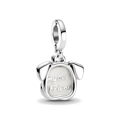 European 925 Sterling Silver Animal Series Charms Beads for Dog Cat Snake Rabbit Jewelry Fit for Bracelets and Necklaces for Women