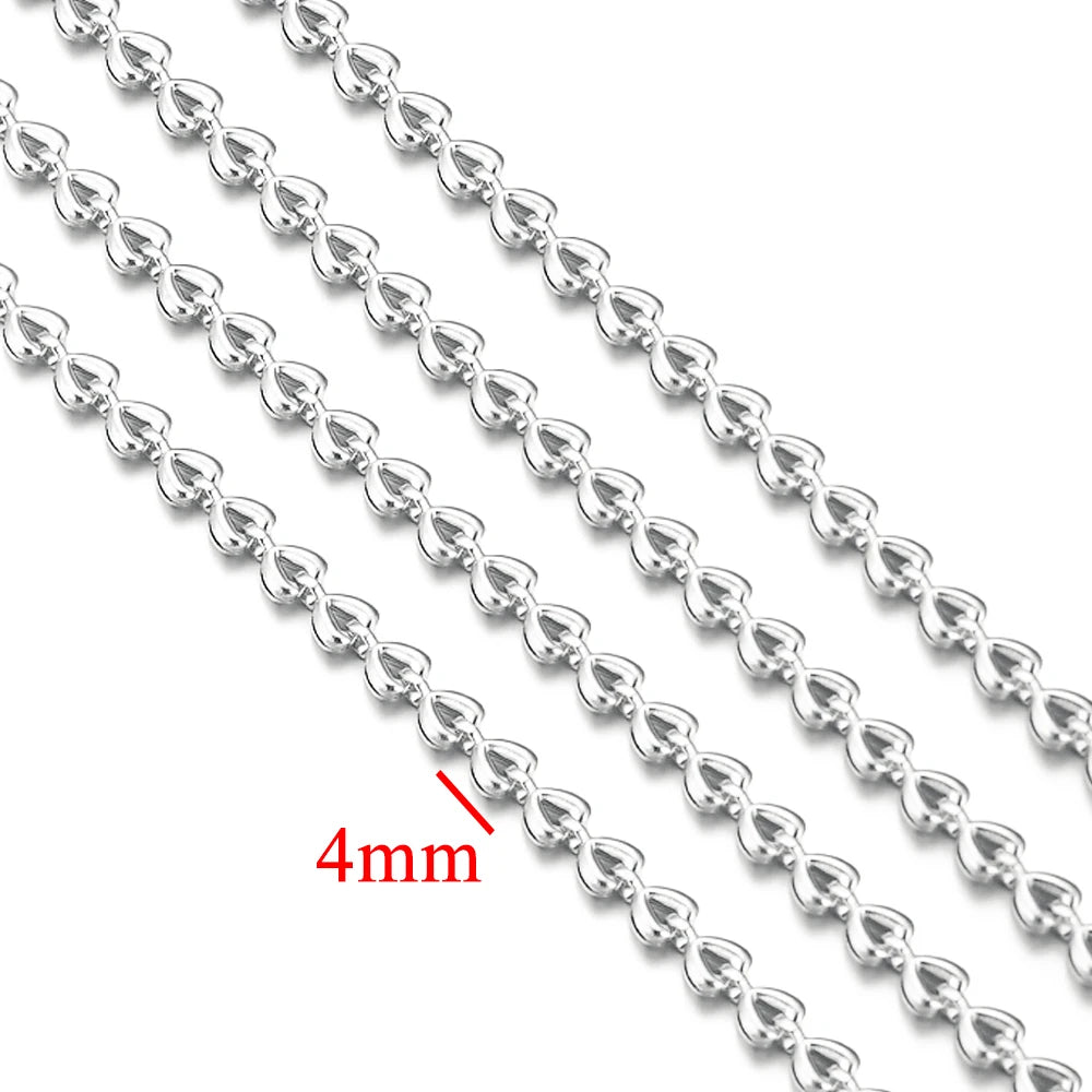 Gold Plated Stainless Steel Chain for DIY Jewelry Crafting Necklace Bracelet Anklet 1 Meter