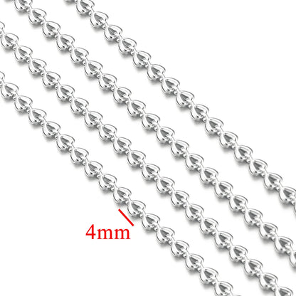Gold Plated Stainless Steel Chain for DIY Jewelry Crafting Necklace Bracelet Anklet 1 Meter
