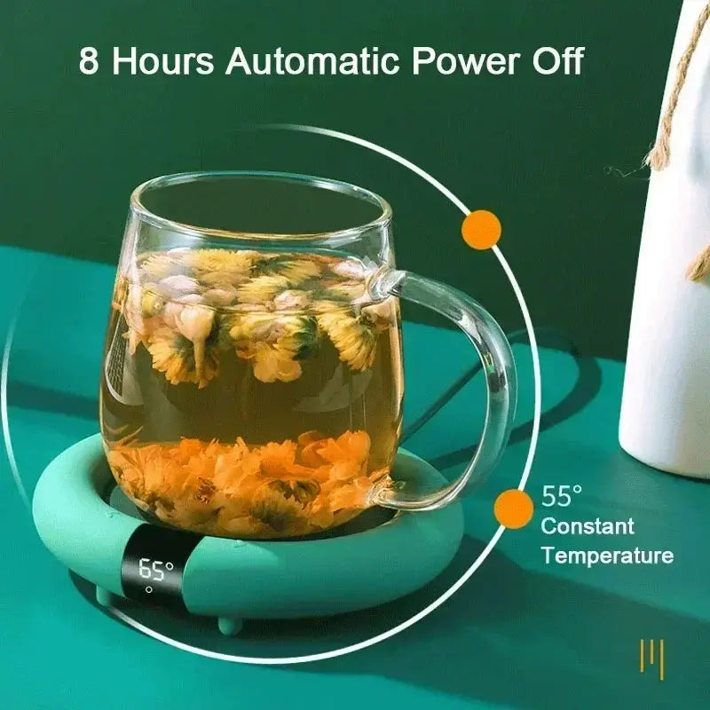 Smart Coffee Mug Warmer for Tea Milk Home Office Use