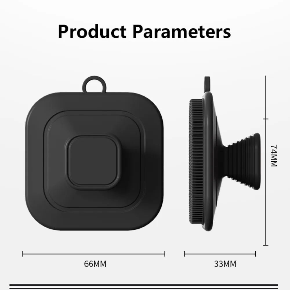 Travel-Friendly 2-in-1 Silicone Brush for Face & Beard Care - Top-Rated Exfoliator