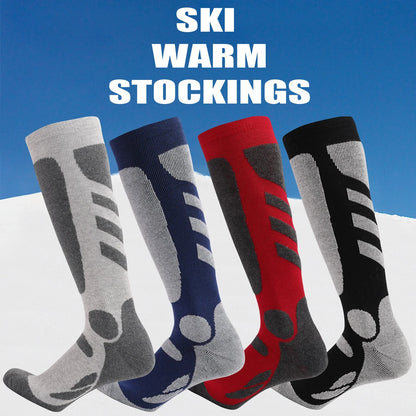 Thermal Cotton Ski Socks Unisex Warm Hiking Cycling