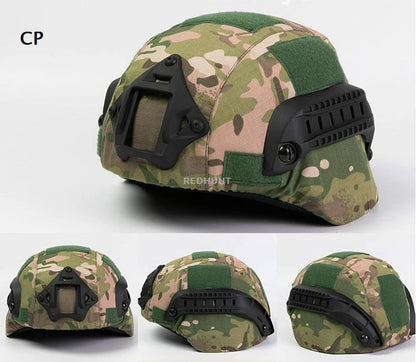 MICH2000 Helmet Cover Outdoor Sports Tactical Camouflage Gear CP