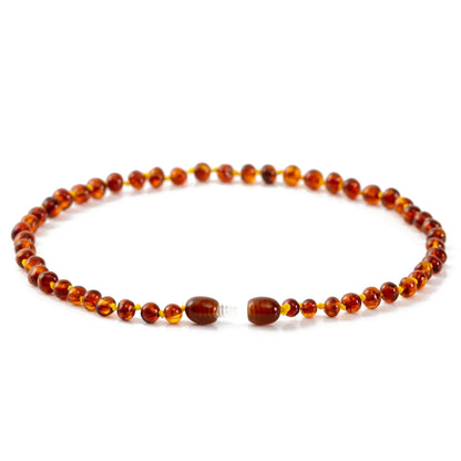 Handcrafted Baltic Amber Necklace for Women - Authentic Lithuanian Elegance