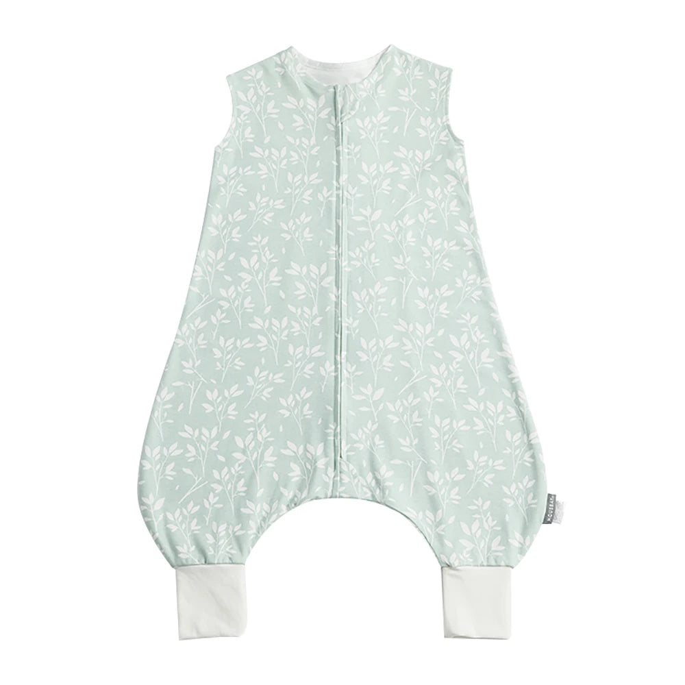 Sleeping Bag For Children 1-6 Years Summer Cotton Vest grass